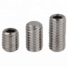 M5 M10 Stainless Steel SS304 SS316 No Head Screw with Flat Point